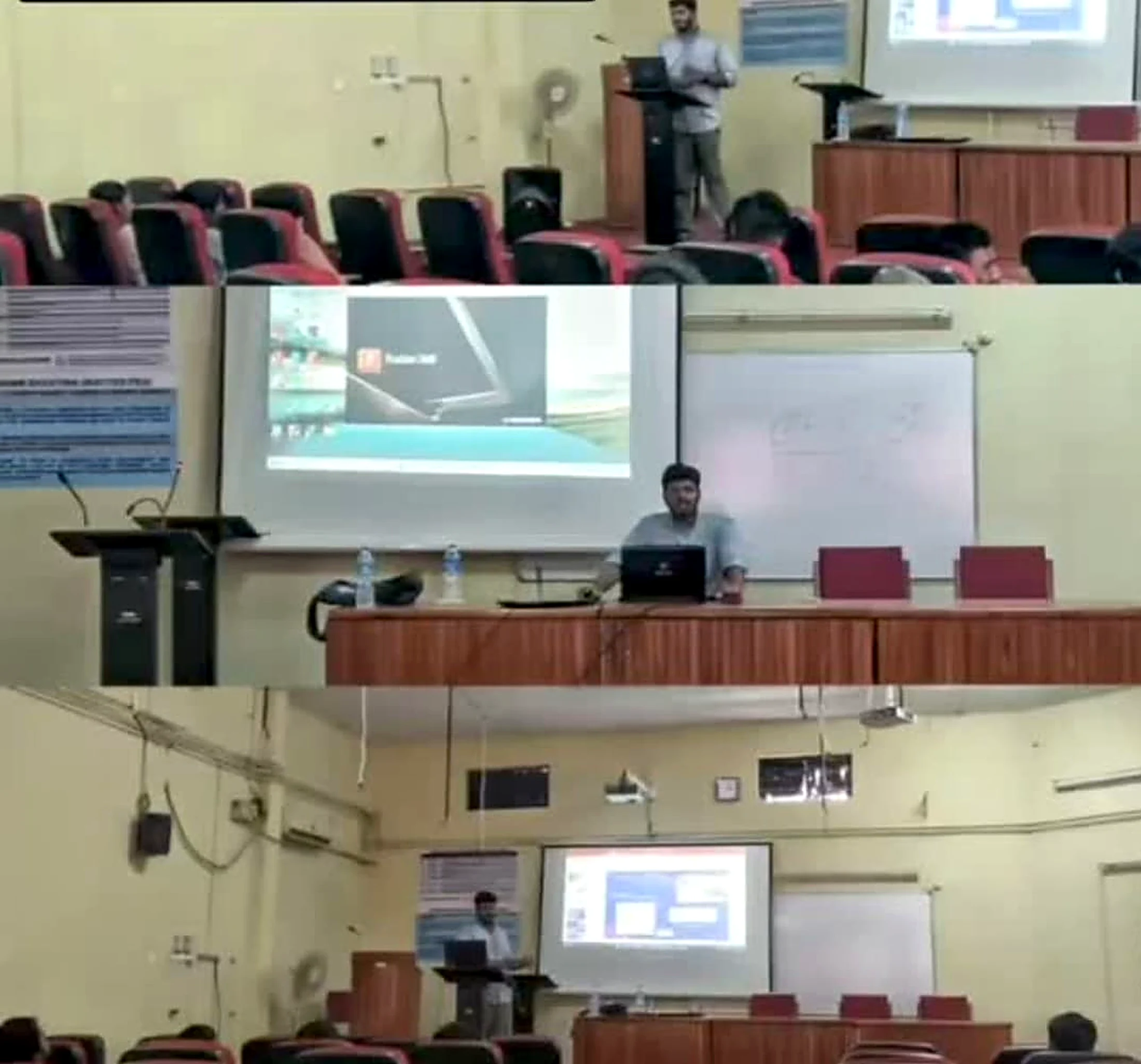 Invited speaker session at Government Rajiv Gandhi Institute of Technology Kottayam on alkali-activated concrete, automated construction concepts and generative design